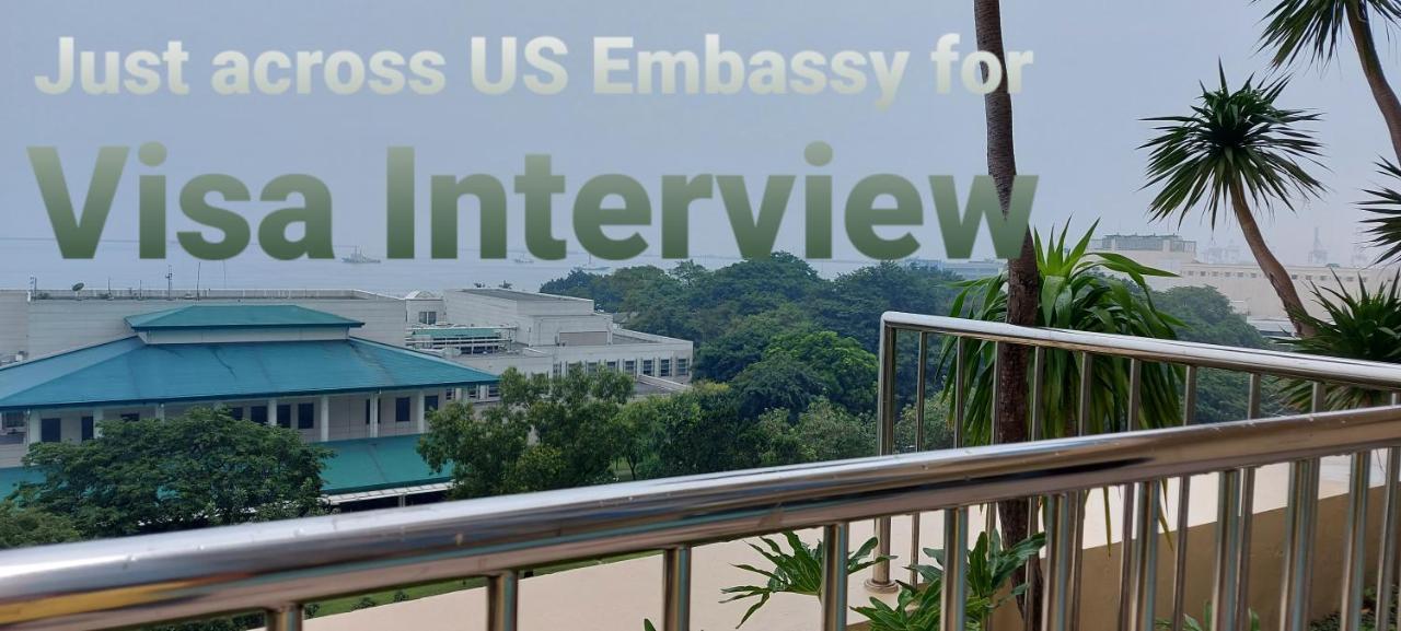Magnificent View Of Manila Bay, Roxas Blvd, Us Embassy Apartment Bagian luar foto